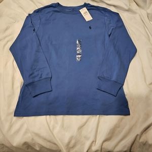 Boys Polo long sleeve t-shirt size 10-12 NWT